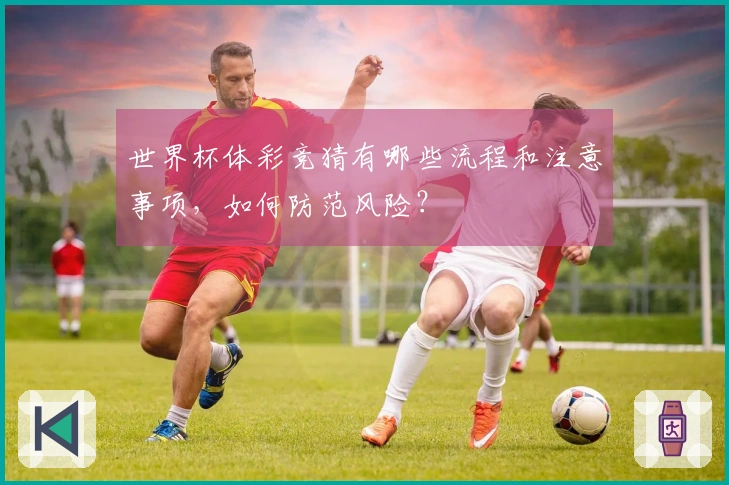 世界杯体彩竞猜有哪些流程和注意事项，如何防范风险？